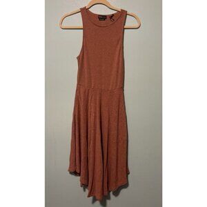 Prana Women’s XS Dress Hemp Lyocel Brownish Orange